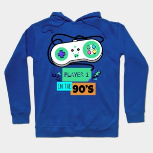 player 1 in the 90's Hoodie